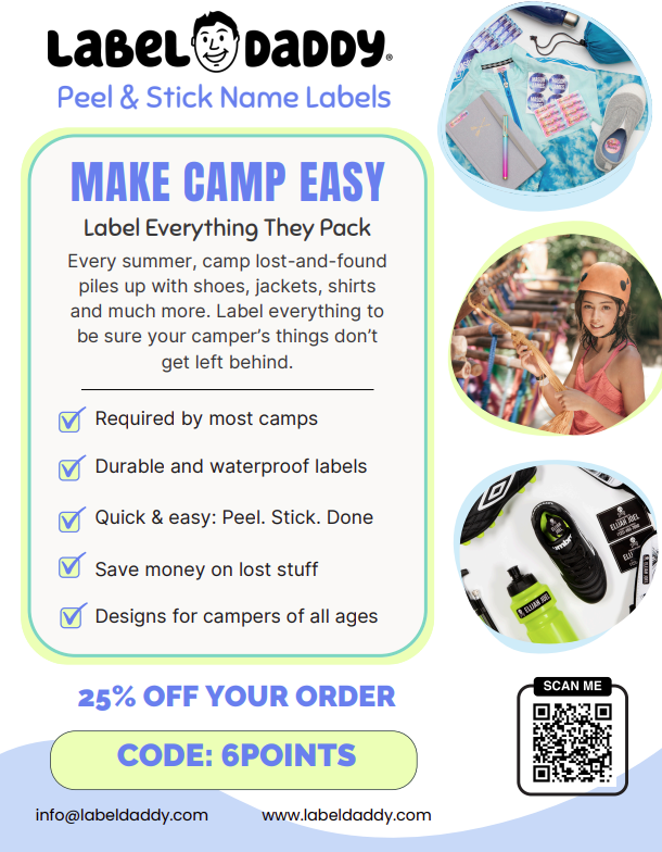 Flyer for LabelDaddy partnership and discount